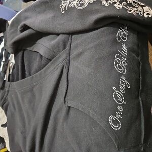 One sexy biker chick hoodie